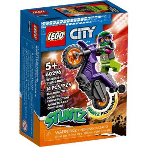 LEGO City 60296 Wheelie na Motocyklu kaskaderskim